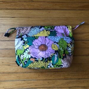 Vera Bradley Multicolor Floral Cosmetic Bag